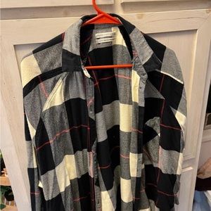 Urban Outfitters Flannel Button Up Top